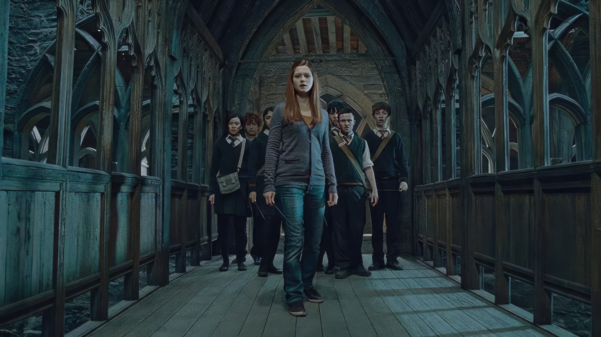 Bonnie Wright w 'Harry Potter and the Deathly Hallows'