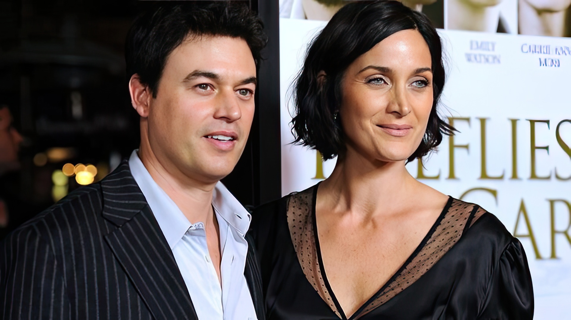 Carrie-Anne Moss i Stephen Roy