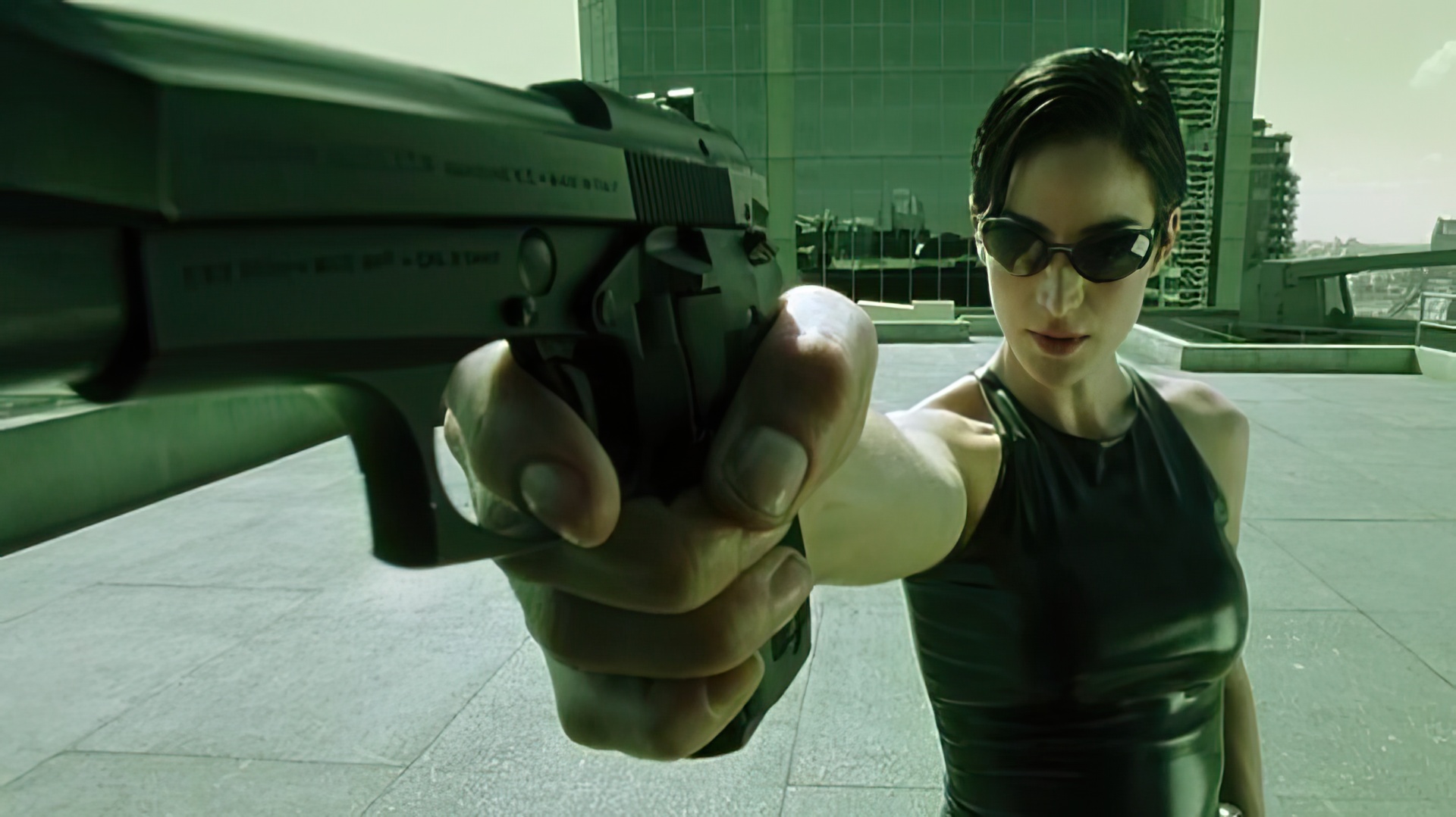 Carrie-Anne Moss w 'The Matrix'