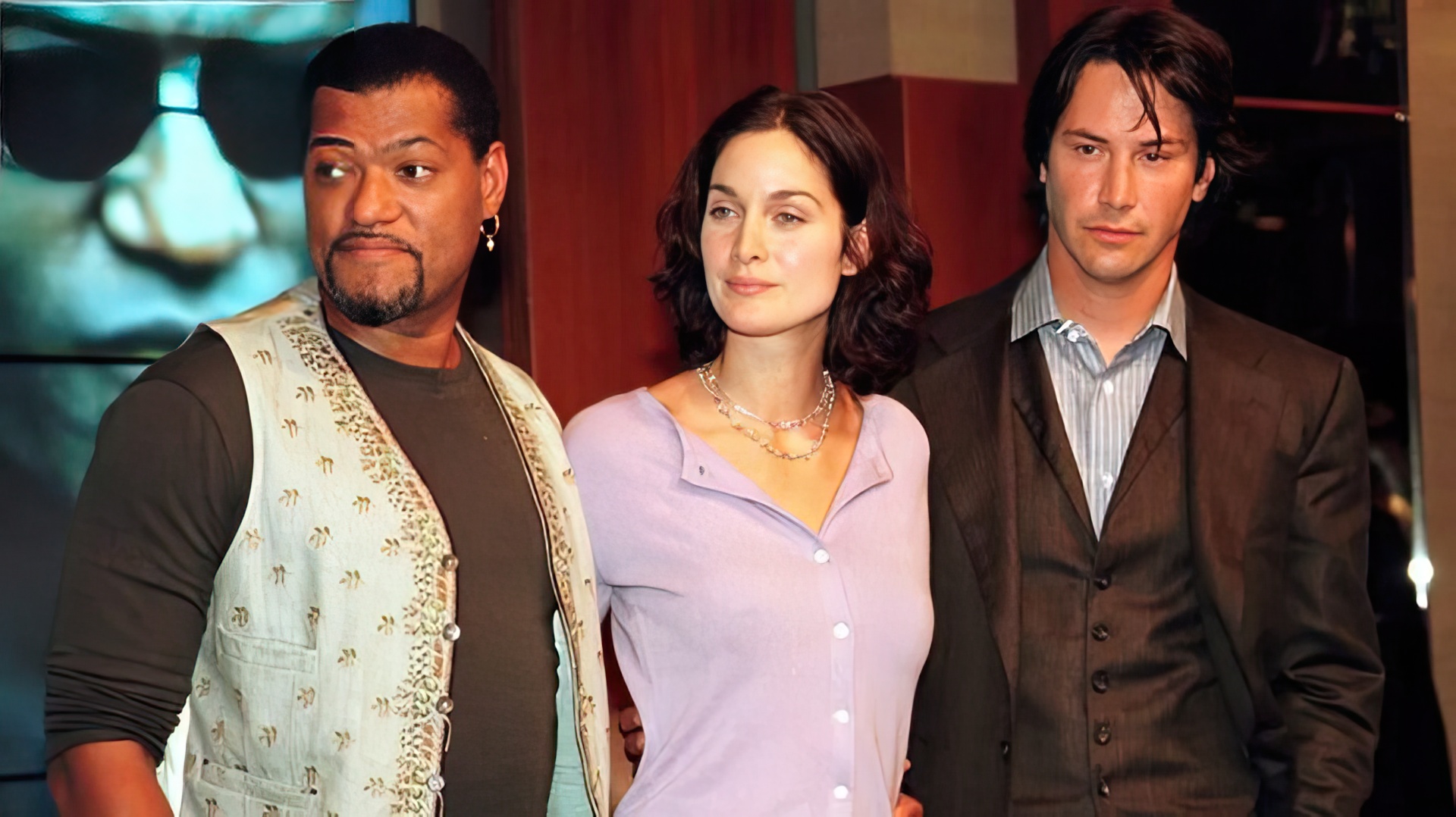 Laurence Fishburne, Carrie-Anne Moss i Keanu Reeves