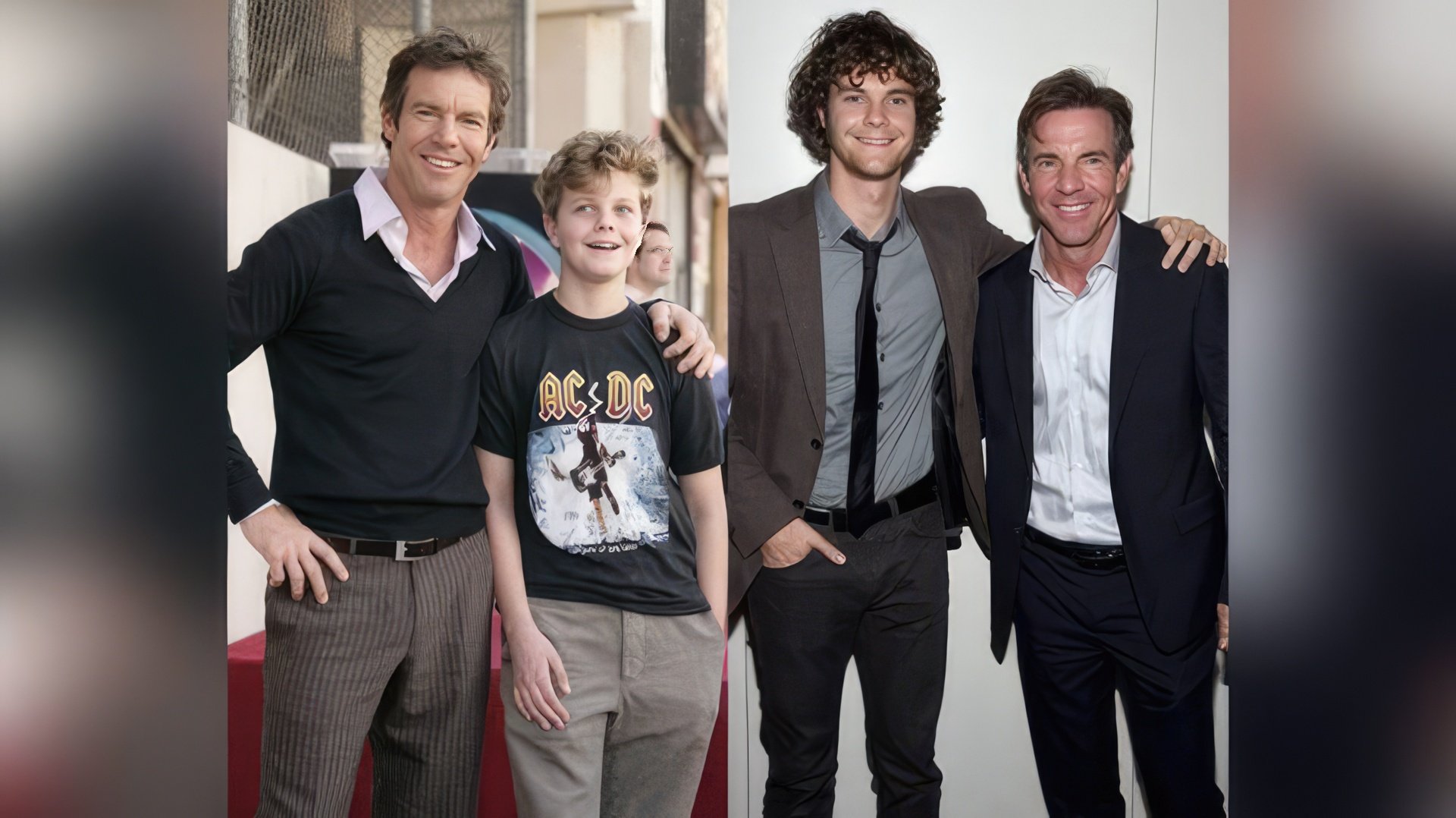 Dennis Quaid z synem Jackiem