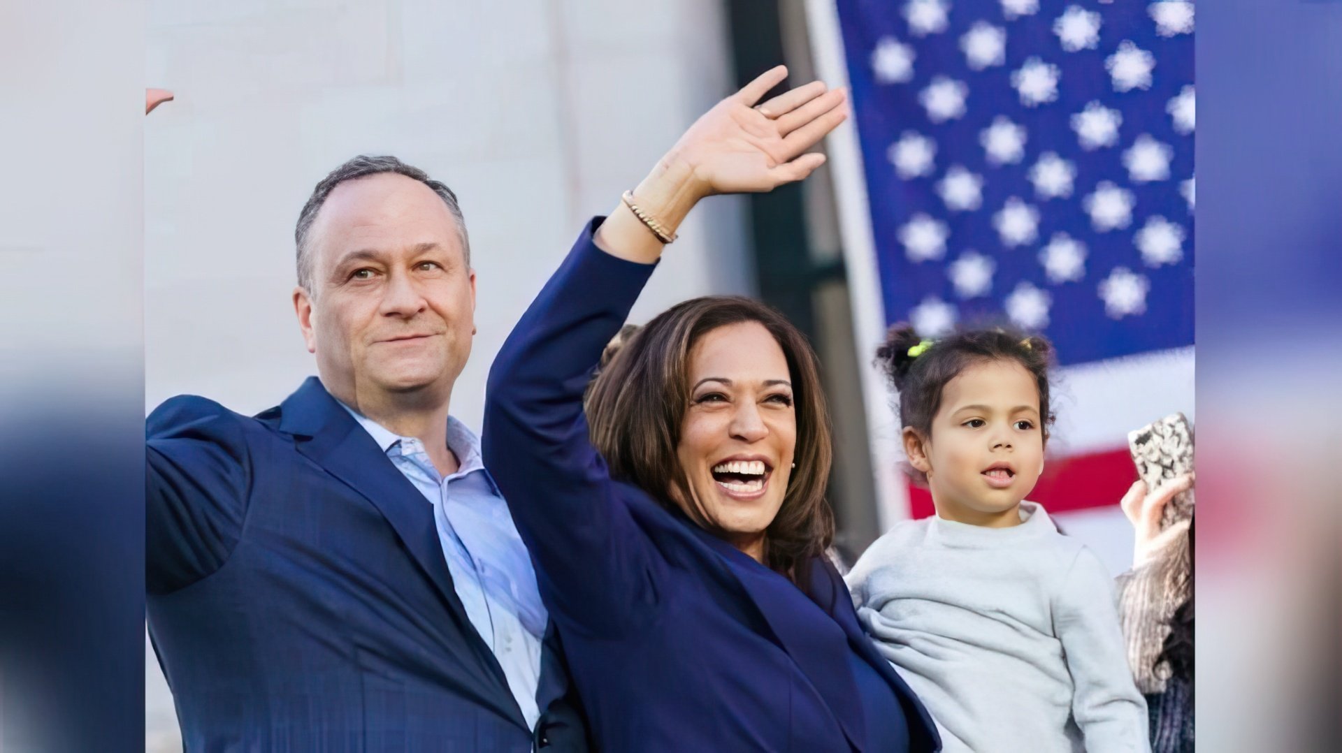 Kamala Harris z mężem Douglasem Emhoffem