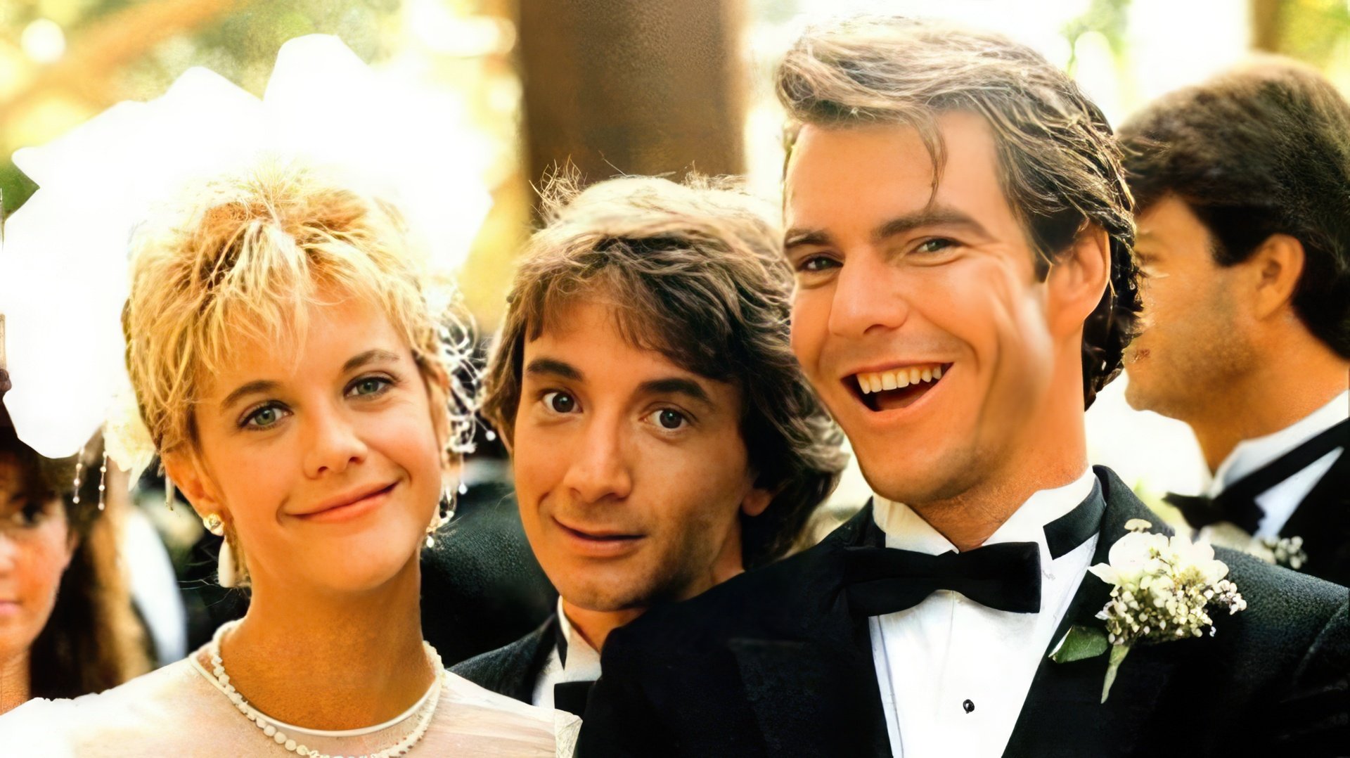 Na planie filmu 'Innerspace' z Meg Ryan