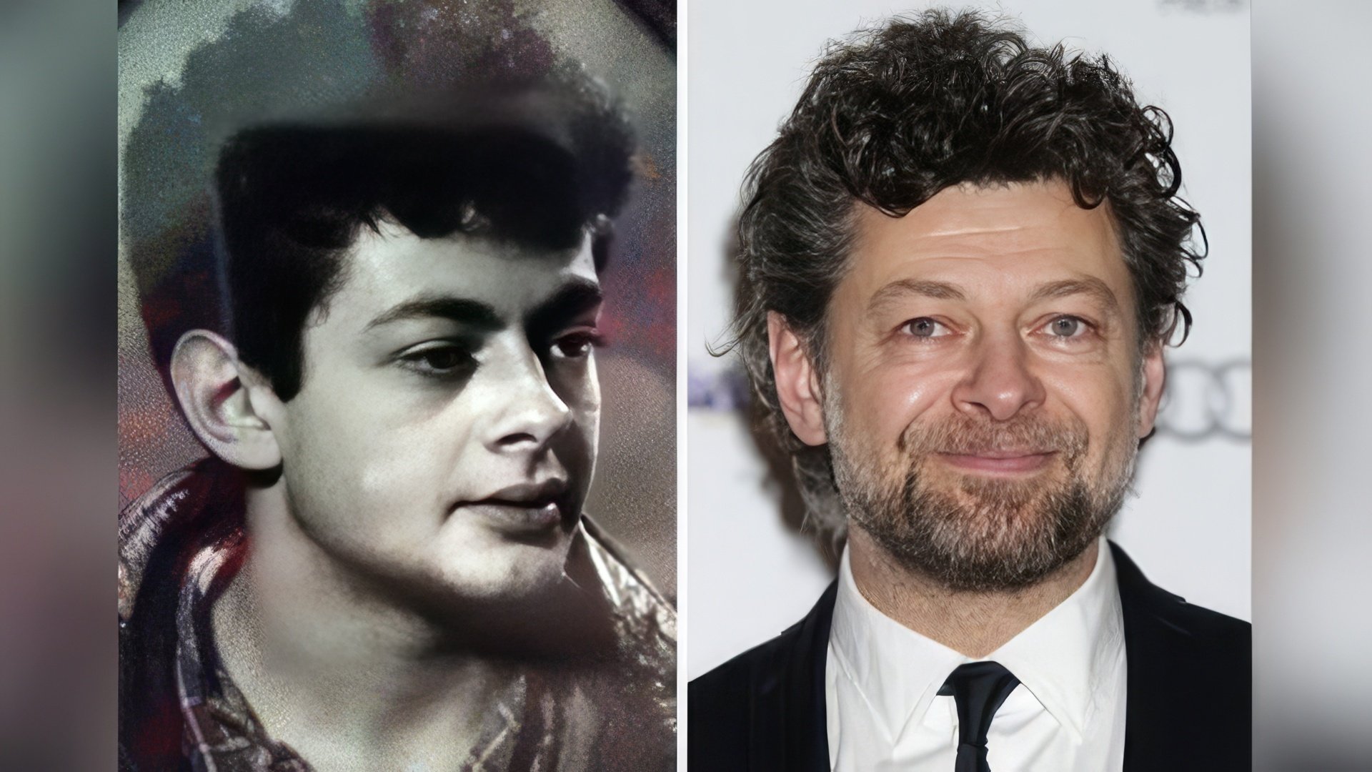 Andy Serkis: młody i teraz