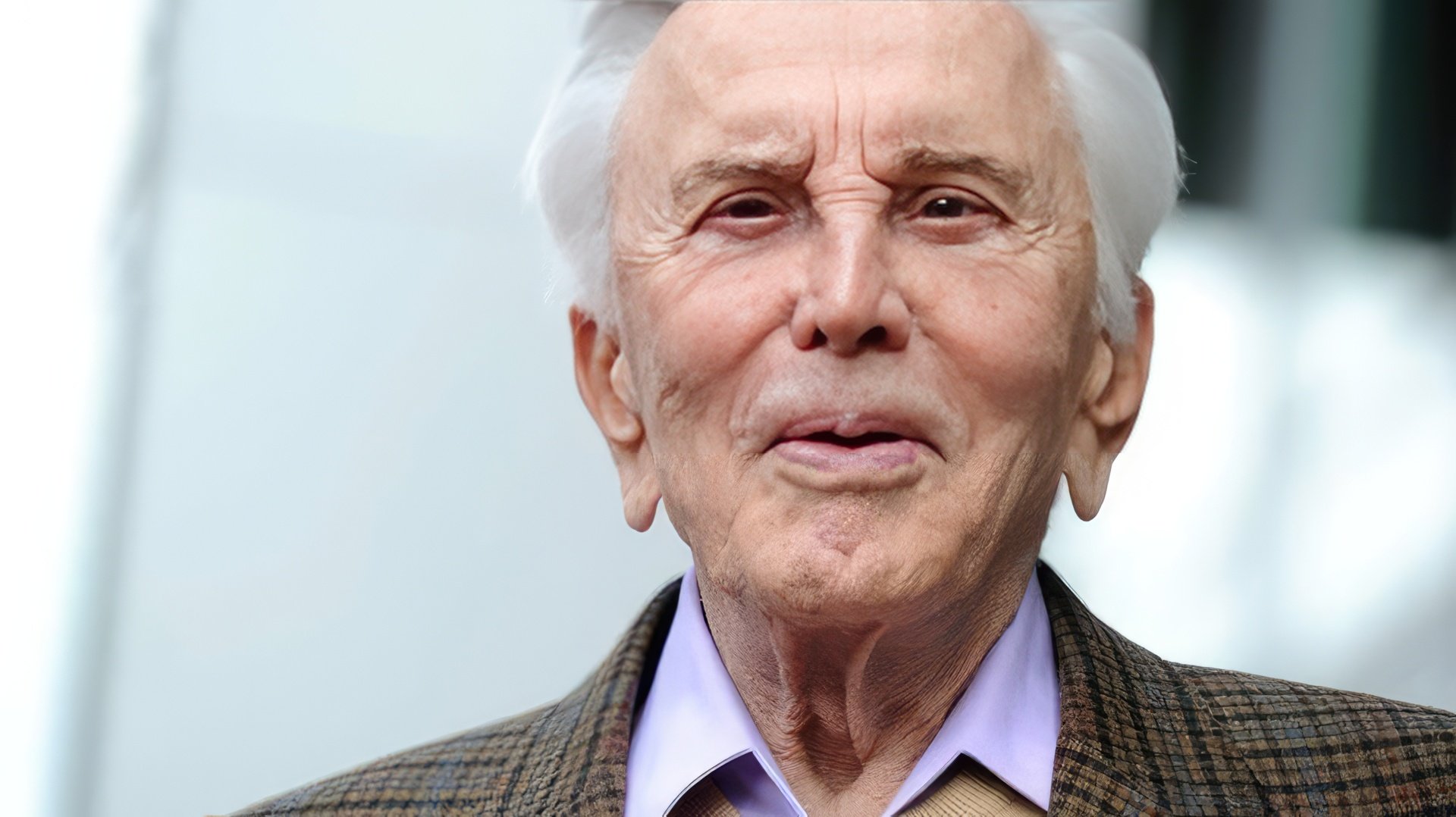 Na zdjęciu: Kirk Douglas w ostatnich latach swojego życia