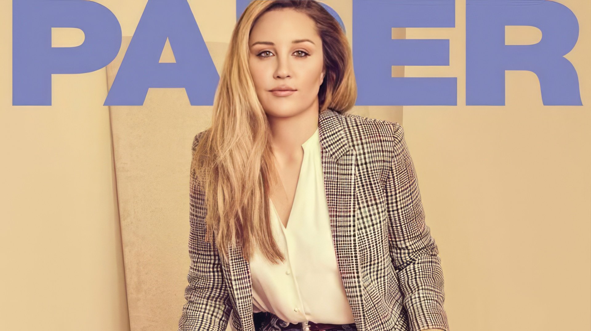 Odchudzona Amanda Bynes w magazynie Paper