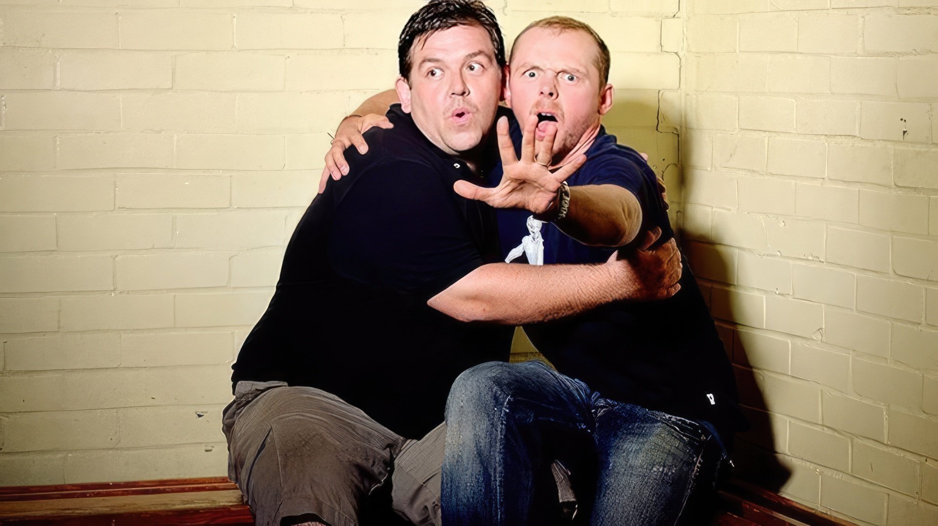 Nick Frost i Simon Pegg