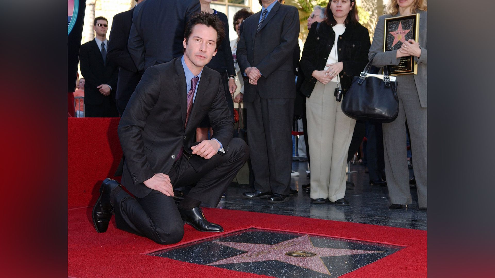 Keanu Reeves i jego gwiazda na Alei Gwiazd