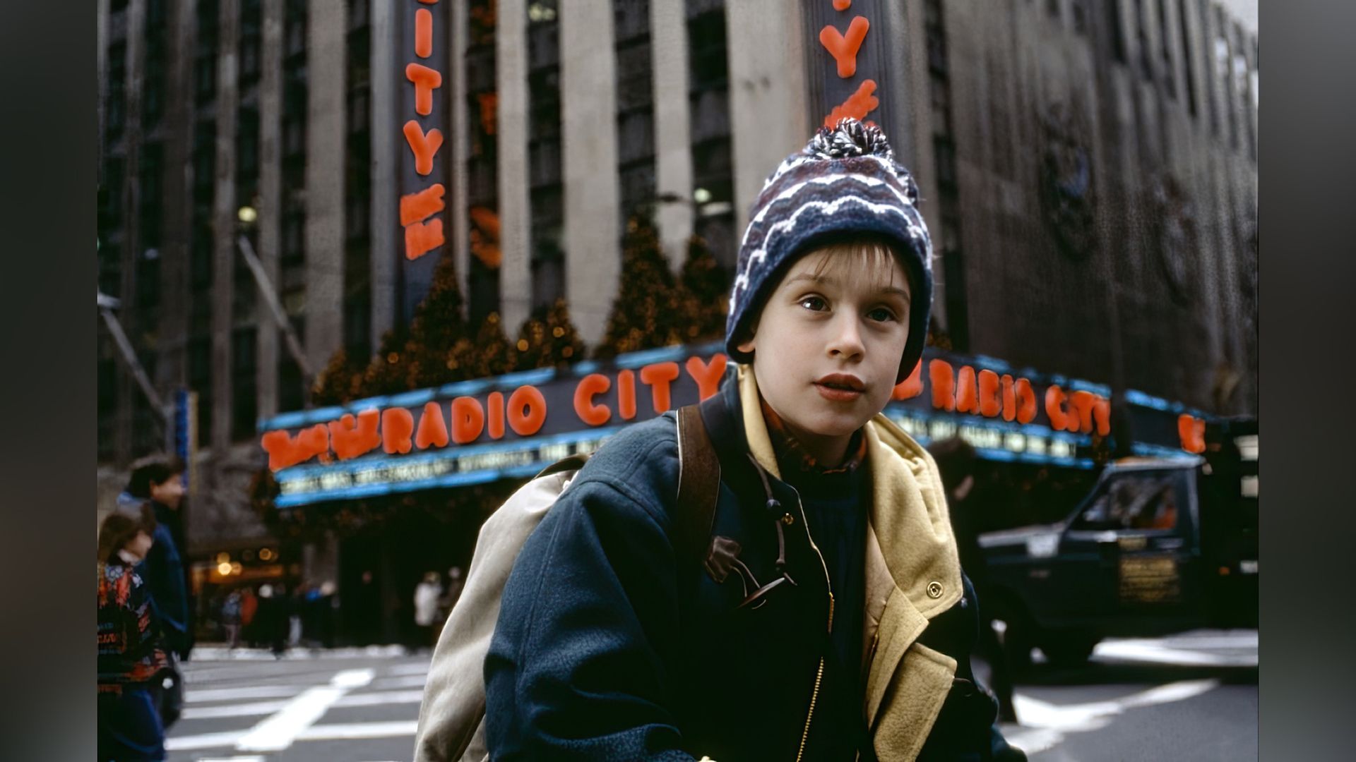 Macaulay Culkin w filmie 'Home Alone 2'