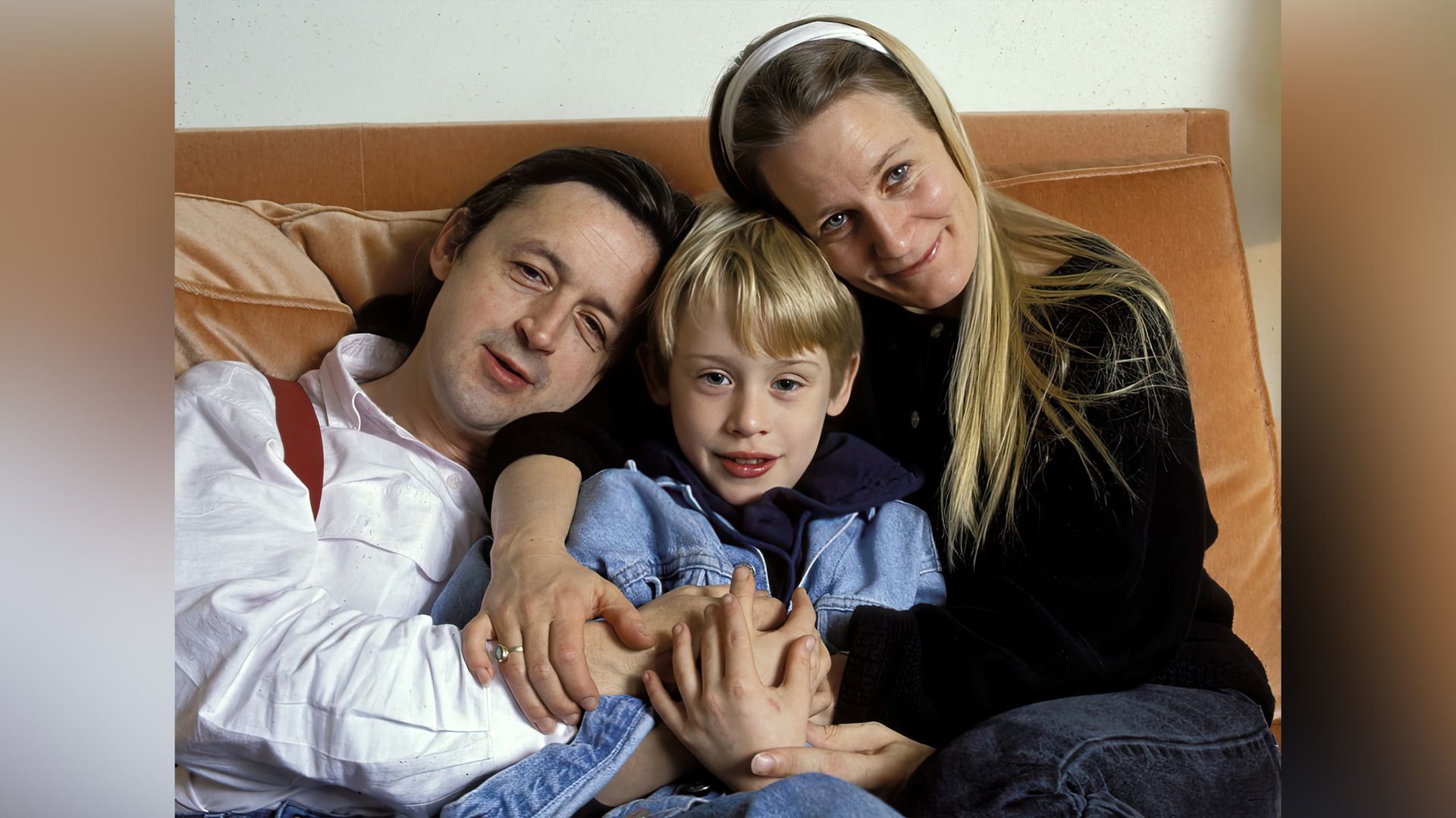 Macaulay Culkin z rodzicami