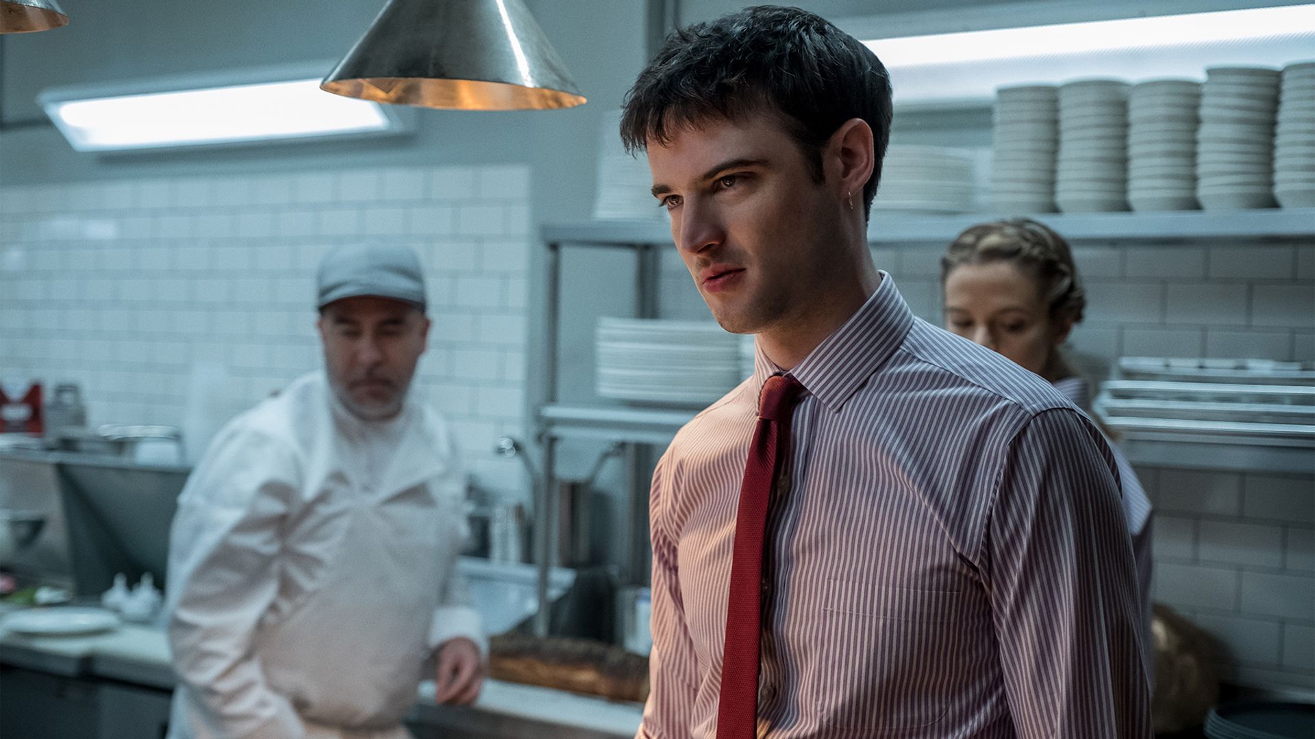 Tom Sturridge jako Jake w serialu 'Sweetbitter'