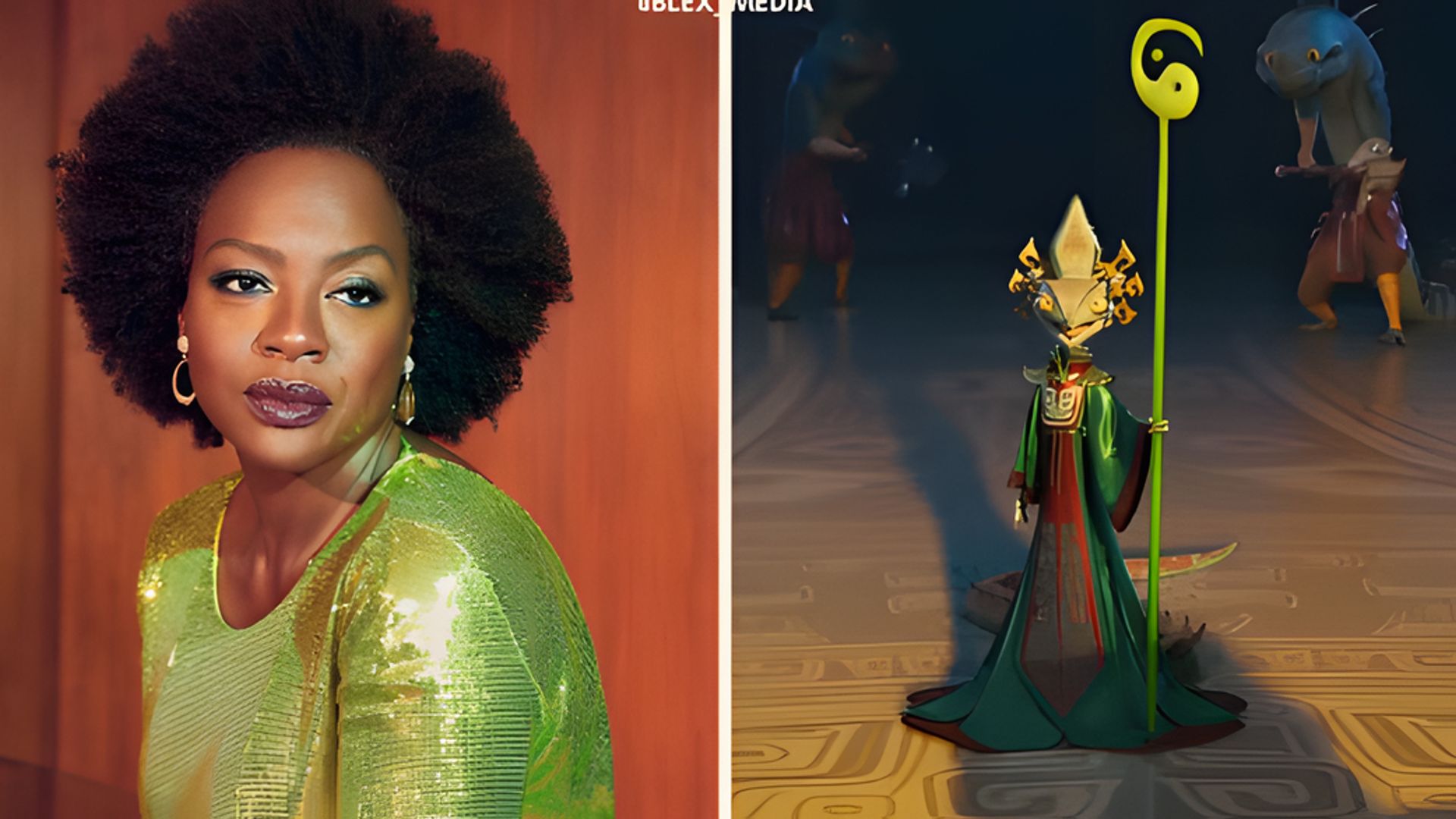 Viola Davis użyczyła głosu Kameleonowi w części 4 'Kung Fu Panda'