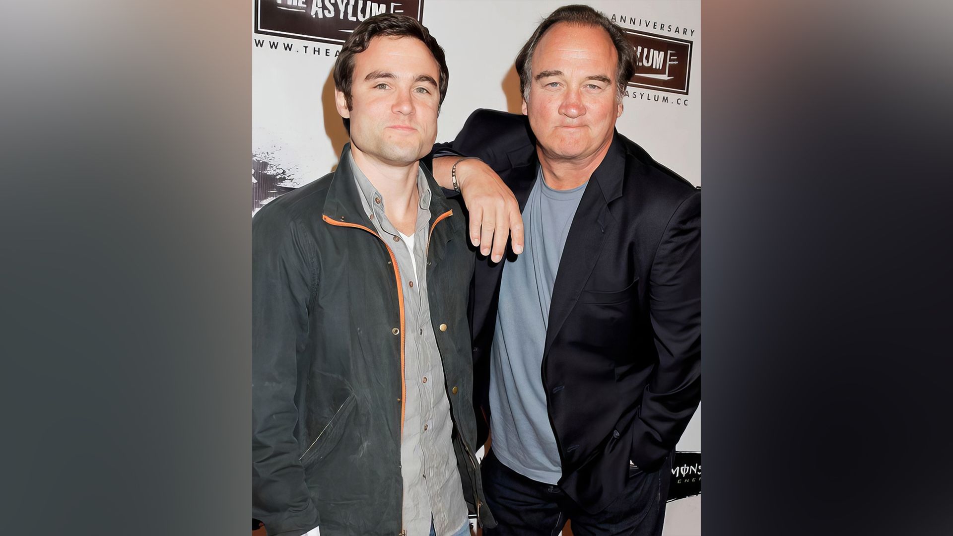 James Belushi i jego syn Robert