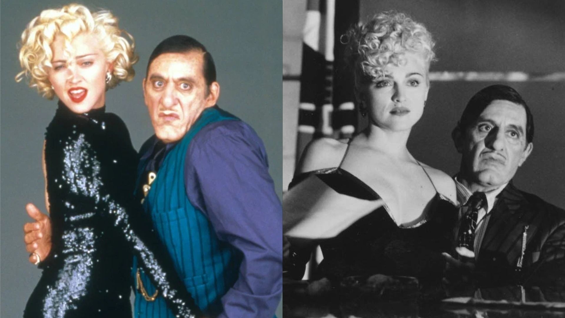 Al Pacino i Madonna w filmie «Dick Tracy»