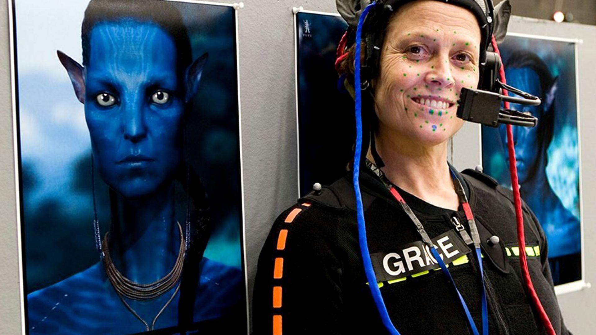 Sigourney Weaver na planie 'Avatar'