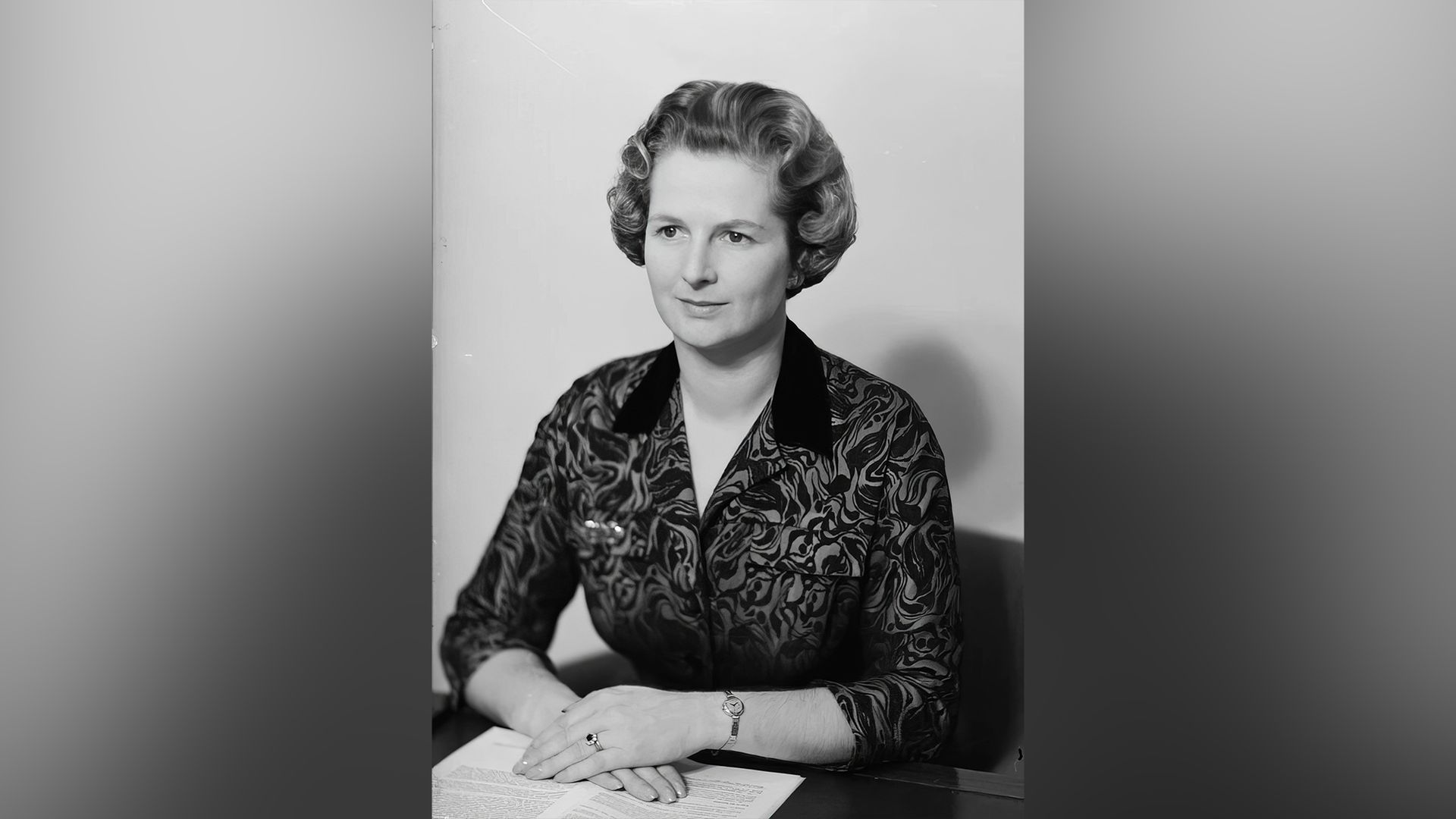 Margaret Thatcher w młodości