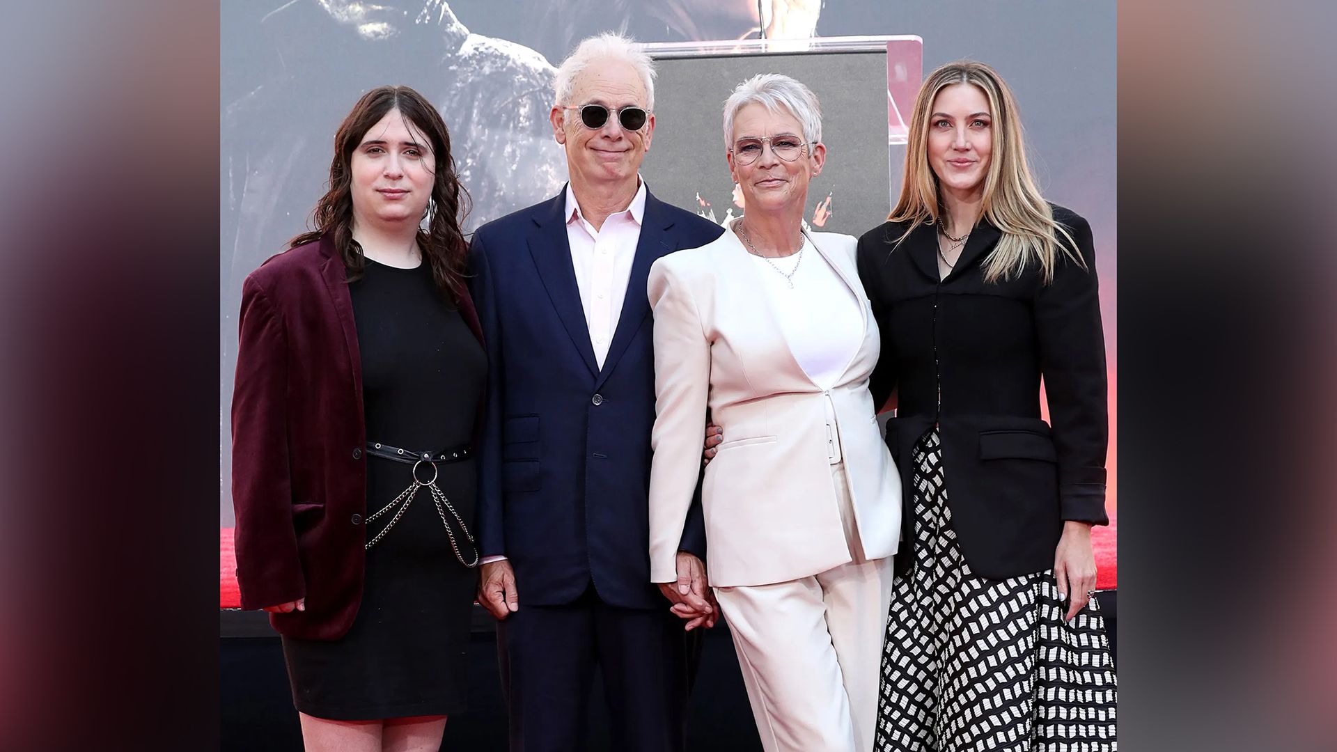 Jamie Lee Curtis z mężem i dziećmi