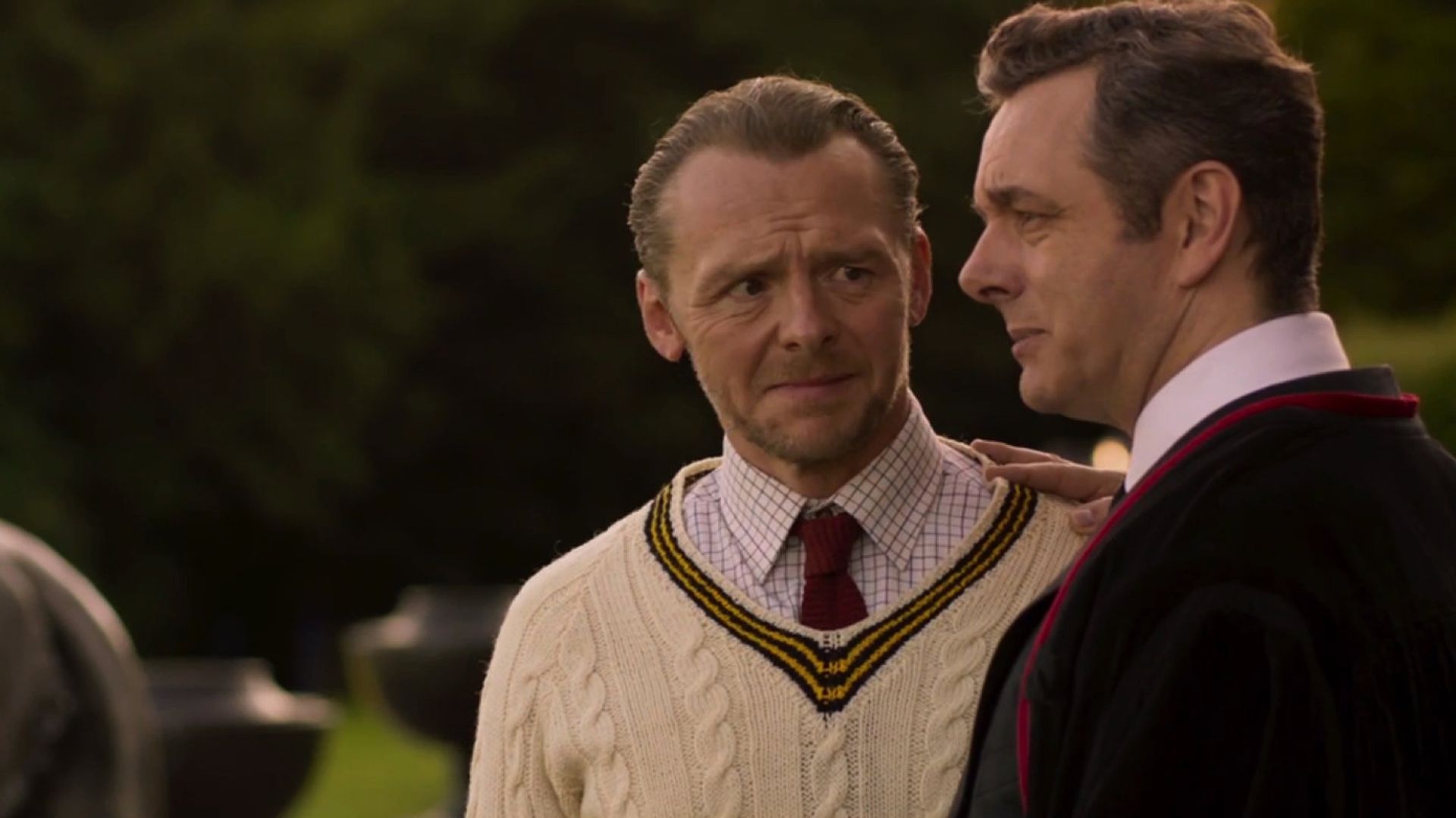 Simon Pegg i Michael Sheen ('Slaughterhouse Rulez')