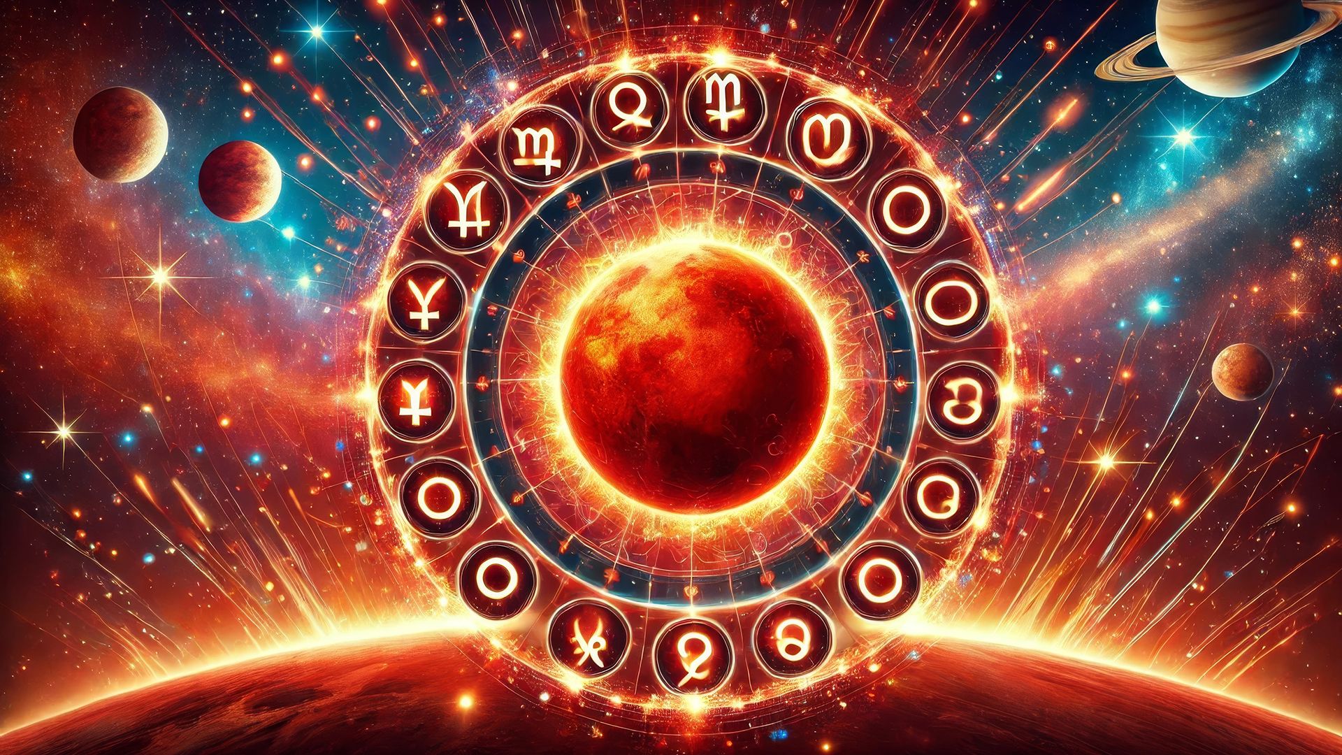 W astrologii Mars symbolizuje energię i dążenie do przywództwa