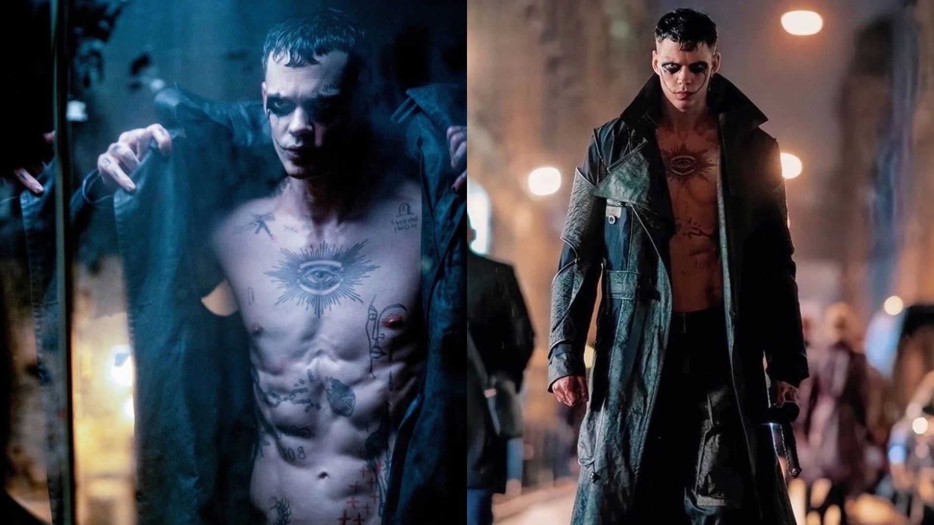 Bill Skarsgård w filmie "The Crow"