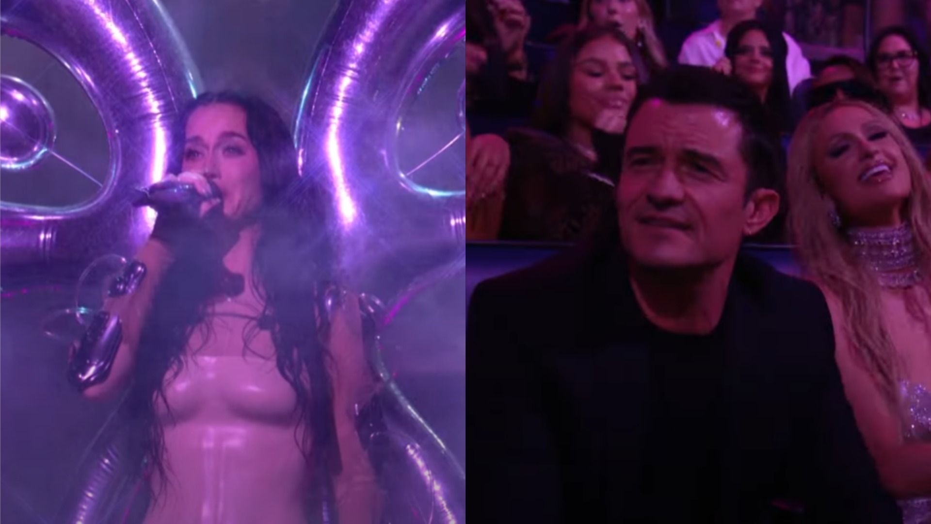 Katy Perry na 2024 VMAs / Reakcja Orlando Blooma na występ żony