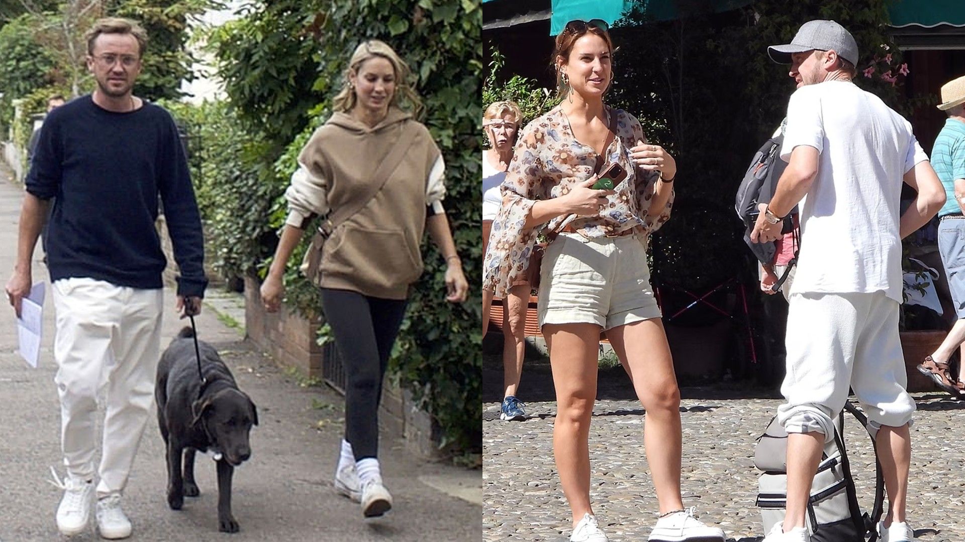 Tom Felton i jego dziewczyna Roxanne
