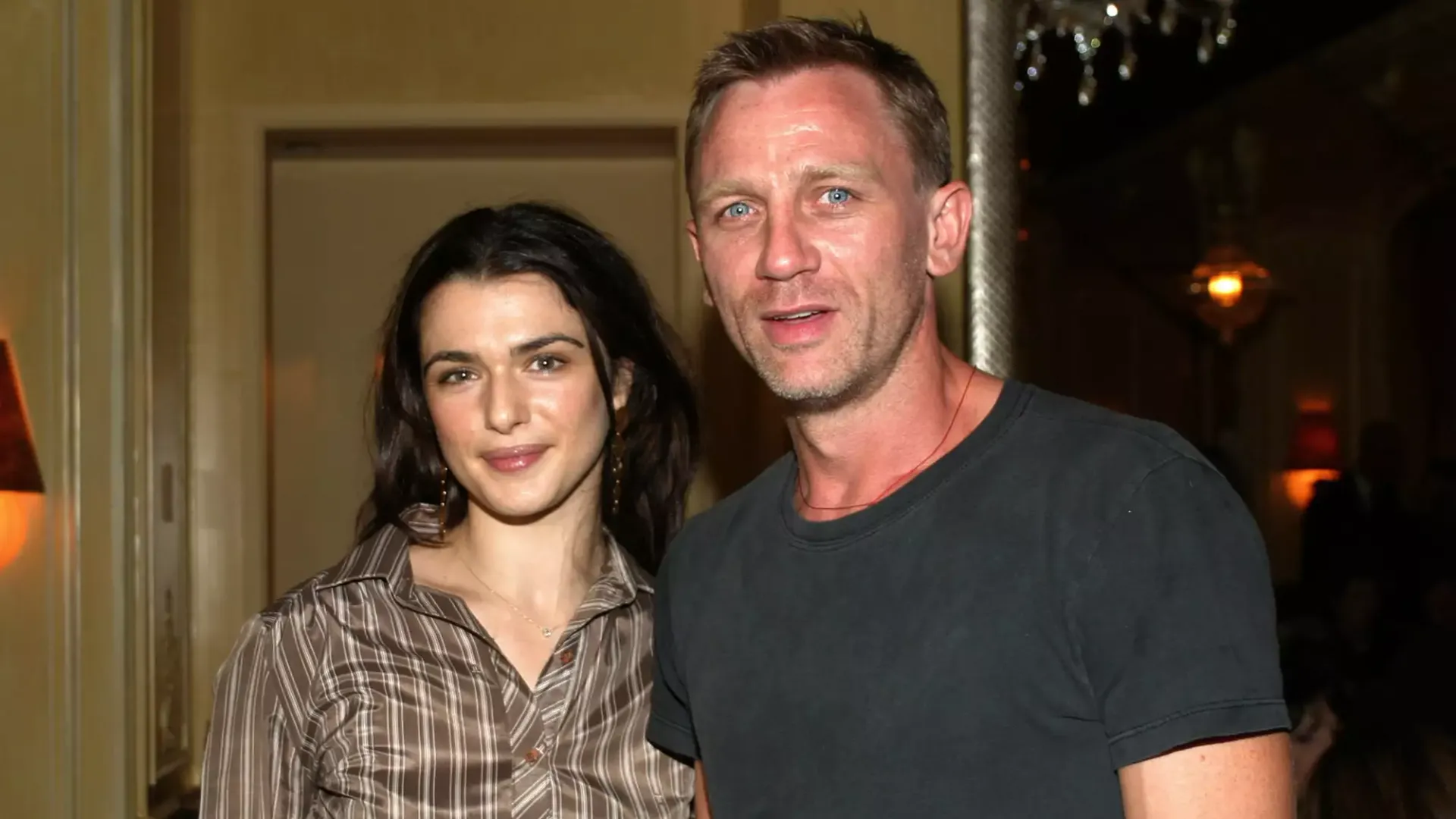Rachel Weisz i Daniel Craig pozują razem przed kamerą