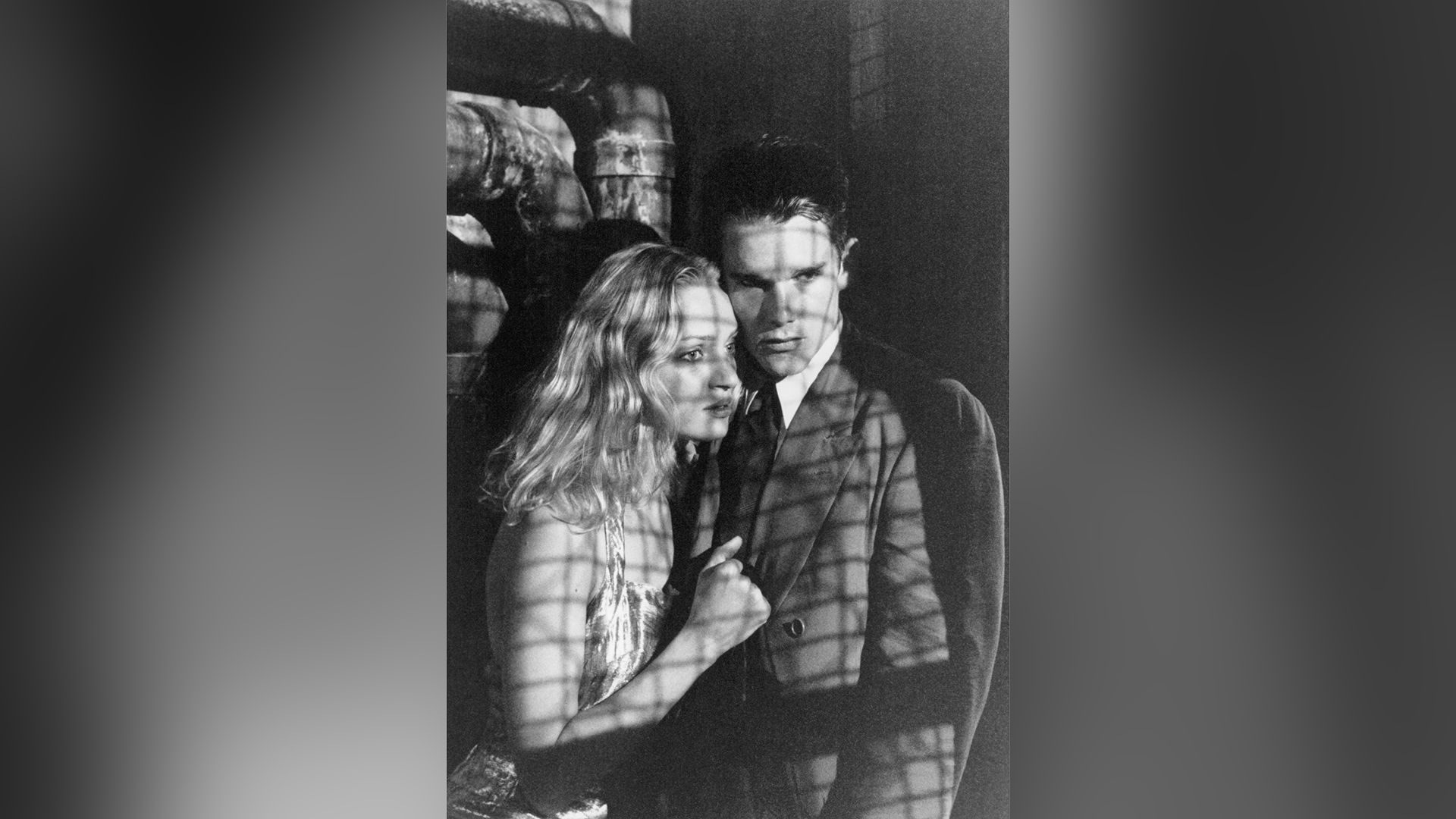 Uma Thurman kurczowo trzymała się Ethana Hawke'a w 'Gattaca'