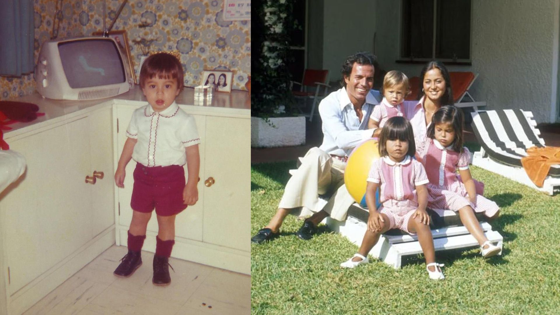 Julio Iglesias, Isabel Preysler i ich dzieci: Enrique, Julio Jr. i Chabeli