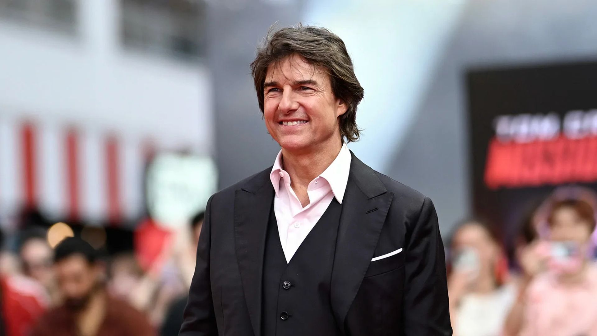 Tom Cruise na premierze kolejnej Misji
