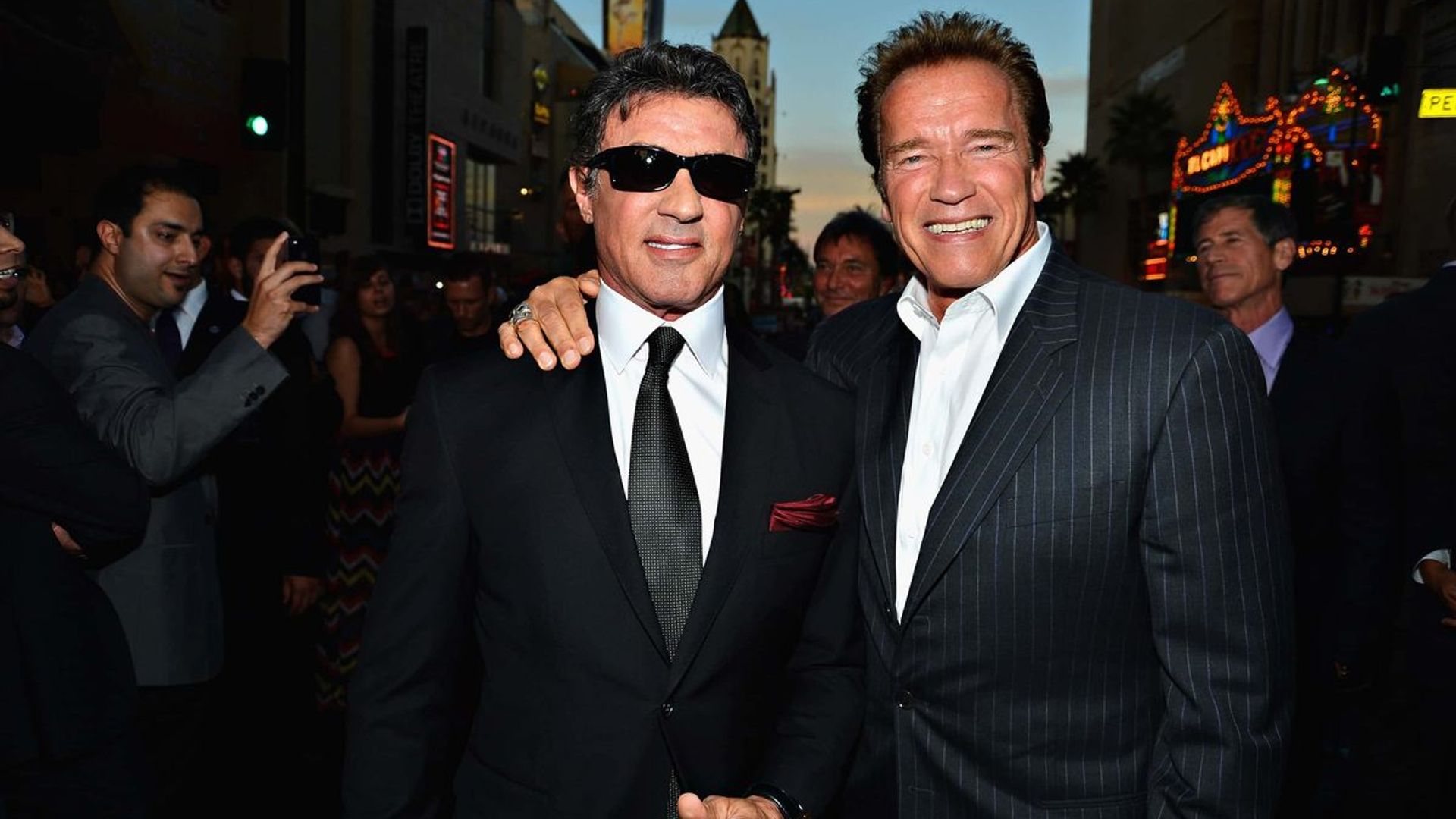 Arnold Schwarzenegger i Sylvester Stallone