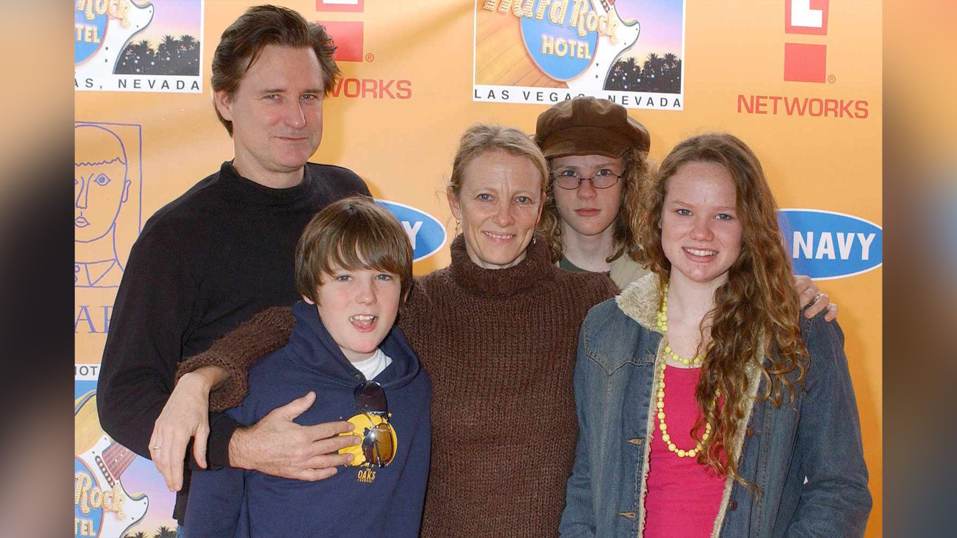 Bill Pullman, Tamara Hurwitz i ich dzieci Lewis, Maesa i Jack
