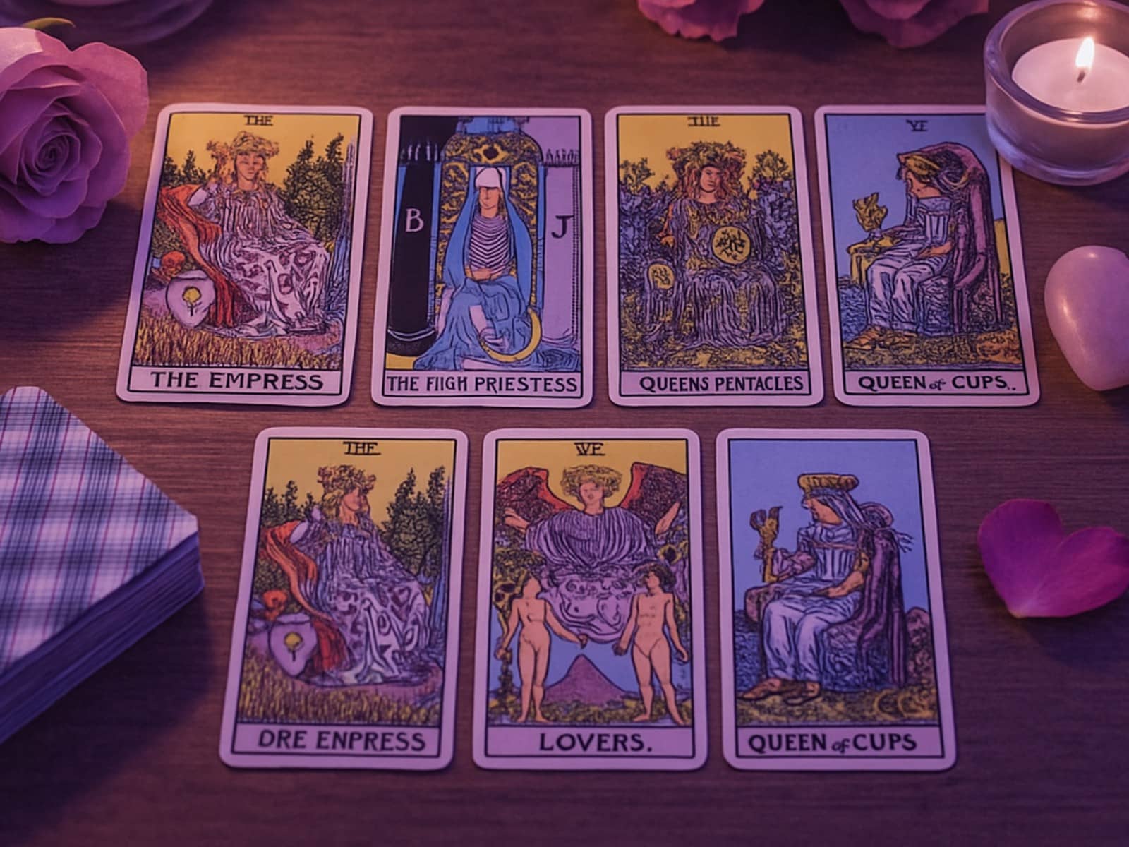 Wróżba Tarot na kobietę